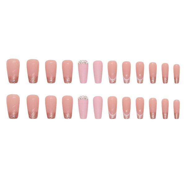 12 Sizes-24 Pcs Press On Nails Z738