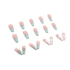 12 Sizes-24 Pcs Press On Nails Z465