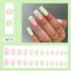 12 Sizes-24 Pcs Press On Nails W176