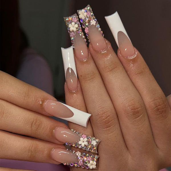 12 Sizes-24 Pcs Press On Nails JP2933