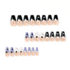 12 Sizes-24 Pcs Press On Nails JP2612