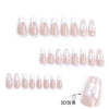12 Sizes-24 Pcs Press On Nails JP3127