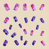 12 Sizes-24 Pcs Press On Nails Y401-1