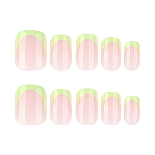 12 Sizes-24 Pcs Press On Nails JP3980