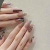 12 Sizes-24 Pcs Press On Nails R810
