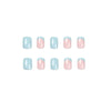 12 Sizes-24 Pcs Press On Nails JP1831