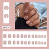 12 Sizes-24 Pcs Press On Nails W1256