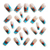 12 Sizes-24 Pcs Press On Nails Y1232