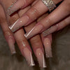 12 Sizes-24 Pcs Press On Nails JP2284