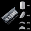 300 Pcs Press On Nails short-almond-01