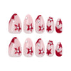 12 Sizes-24 Pcs Press On Nails JP3255
