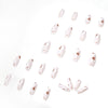12 Sizes-24 Pcs Press On Nails JP1209