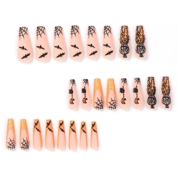 12 Sizes-24 Pcs Press On Nails JP2503