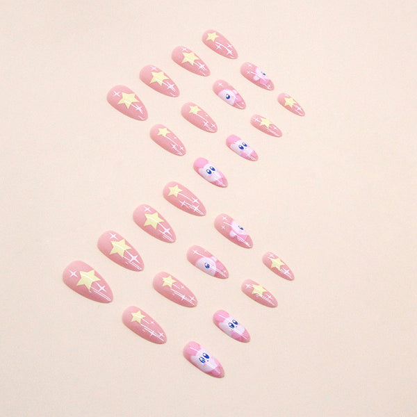 12 Sizes-24 Pcs Press On Nails W837