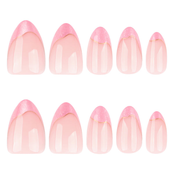 12 Sizes-24 Pcs Press On Nails JP4077