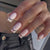 12 Sizes-24 Pcs Press On Nails W1044