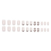 12 Sizes-24 Pcs Press On Nails W748