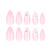 12 Sizes-24 Pcs Press On Nails JP3459