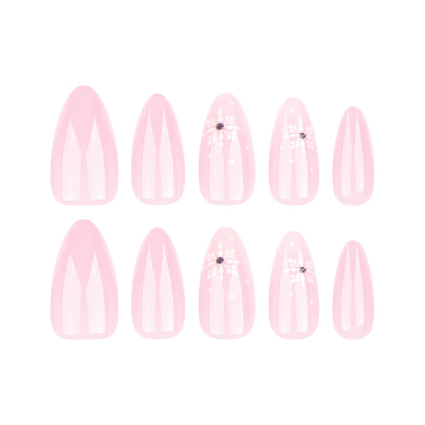 12 Sizes-24 Pcs Press On Nails JP3459