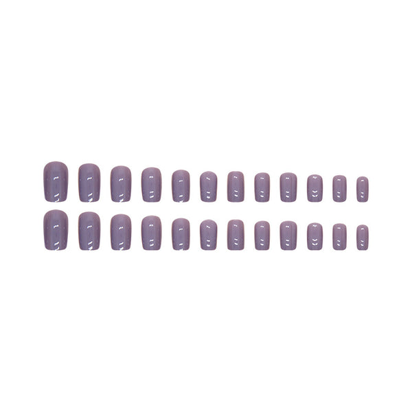 12 Sizes-24 Pcs Press On Nails CF043