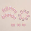 12 Sizes-24 Pcs Press On Nails W1096