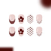 12 Sizes-24 Pcs Press On Nails C1368