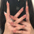 12 Sizes-24 Pcs Press On Nails JP1051