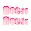 12 Sizes-24 Pcs Press On Nails JP3931
