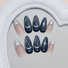 12 Sizes-24 Pcs Press On Nails Z1317