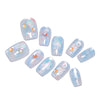 12 Sizes-24 Pcs Press On Nails nail-accessory