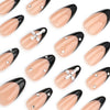 12 Sizes-24 Pcs Press On Nails JP3539
