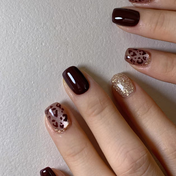 12 Sizes-24 Pcs Press On Nails MY116