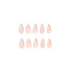 12 Sizes-24 Pcs Press On Nails JP1694