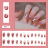 12 Sizes-24 Pcs Press On Nails R464