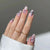 12 Sizes-24 Pcs Press On Nails W1539