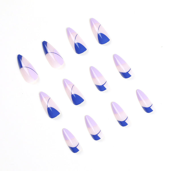 12 Sizes-24 Pcs Press On Nails JP1579