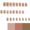 12 Sizes-24 Pcs Press On Nails DJ-179