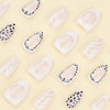 12 Sizes-24 Pcs Press On Nails JP4078