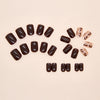 12 Sizes-24 Pcs Press On Nails W1882