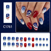 12 Sizes-24 Pcs Press On Nails C1761