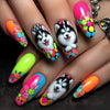 12 Sizes-24 Pcs Press On Nails Y618