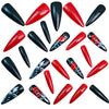 12 Sizes-24 Pcs Press On Nails Y1497