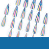 12 Sizes-24 Pcs Press On Nails JP3593