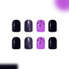 12 Sizes-24 Pcs Press On Nails C1614