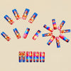 12 Sizes-24 Pcs Press On Nails Y1410