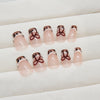12 Sizes-24 Pcs Press On Nails Z877