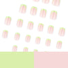 12 Sizes-24 Pcs Press On Nails JP3980