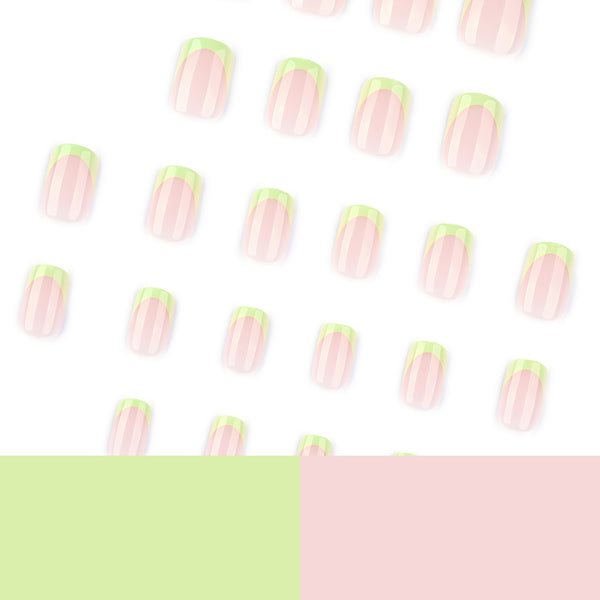 12 Sizes-24 Pcs Press On Nails JP3980