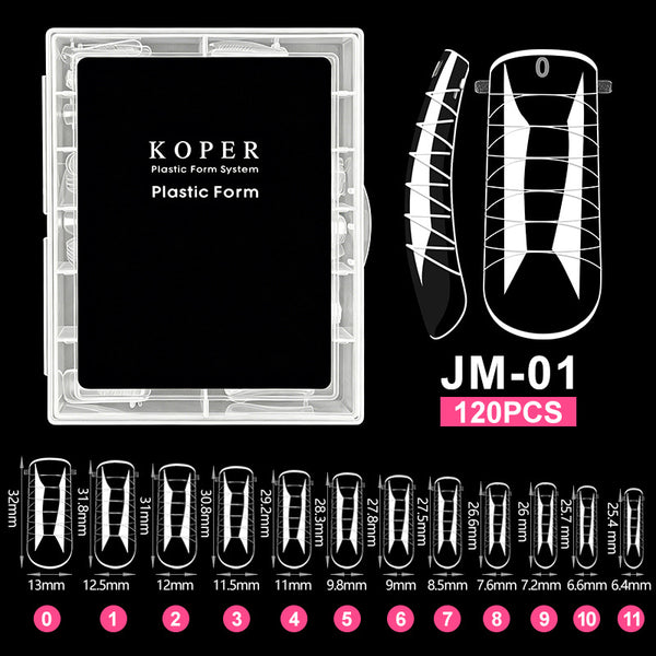 120 Pcs Press On Nails JM01