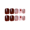 12 Sizes-24 Pcs Press On Nails JP1548